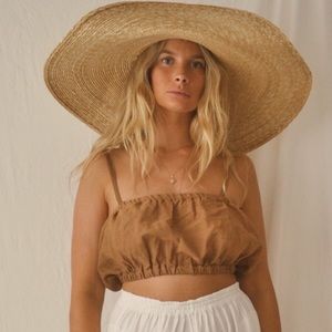 ISO Boheme Goods La Tierra top in Dune